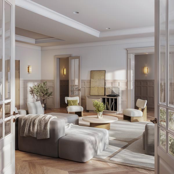 living room interior in Troy, MO